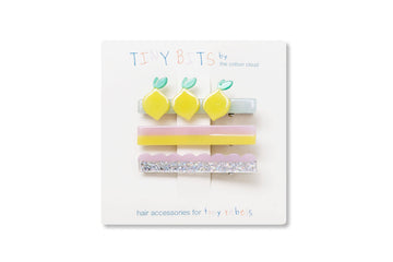 Lot de 3 épingles à cheveux Citron