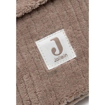 Panier de rangement velours taupe ( liste Lucie et Maxence)