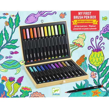 Coffret Mes premiers feutres pinceaux (24 feutres)