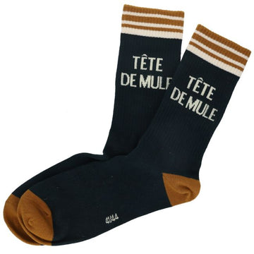 Chaussettes adulte "Tête de Mule" 41-44