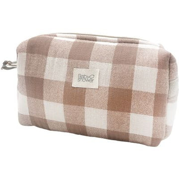 Trousse de toilette vichy (Charlotte et Axel)