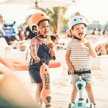 Casque scoot and ride corail xxs- s ( 45-51 cm )