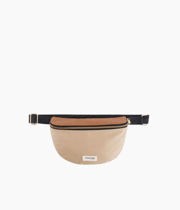 CUSTINE LE SAC BANANE Coton recyclé ciré Manhattan