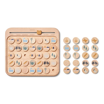 TABLEAU D’ACTIVITÉ CALENDRIER TAO FAUNE GREEN MULTI MIX