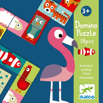 Jeu de domino Animo Puzzle- Djeco