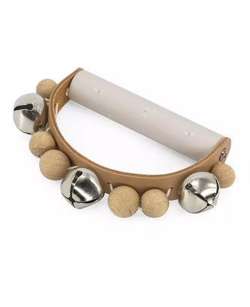 LABEL LABEL - WOODEN RATTLE - NOUGAT