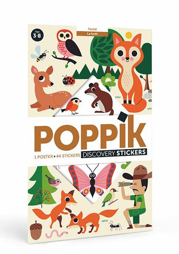 Puzzle en stickers - la Forêt (3 à 8 ans)