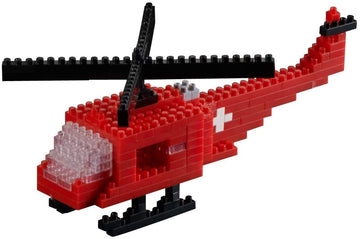 Jeu de construction mini briques - Helicoptère Niv 2