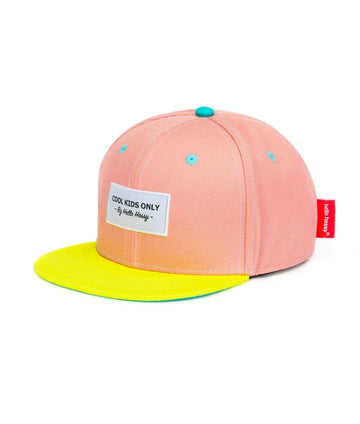 Casquette rose/ jaune - 9-24 mois (48CM)