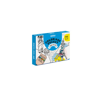 Coloriage Pocket - mini Atlas