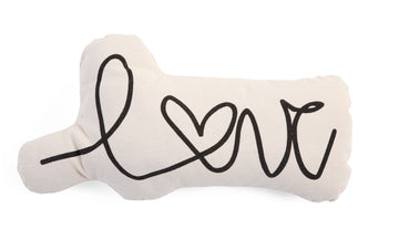 Childhome - Coussin Décoratif - Toile - Love Letter