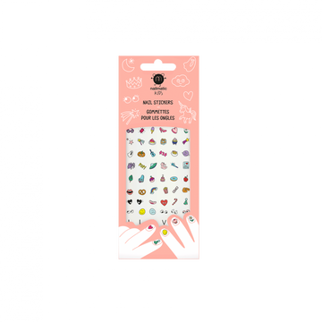 Magic nails : planche de 72 stickers pour ongles