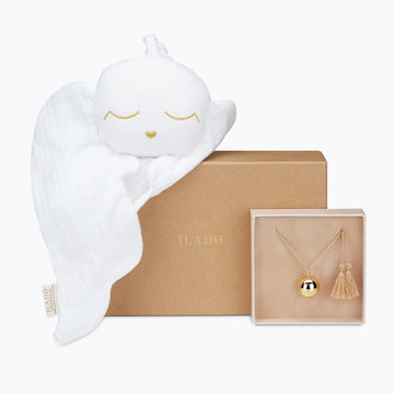COFFRET CADEAU MAMAN-BÉBÉ - ILADO or jaune