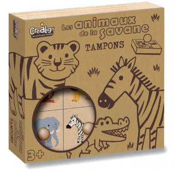 Tampon animaux de la savane