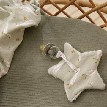 Doudou attache sucette little goose