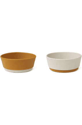 Lot de 2 bols CLARKE golden