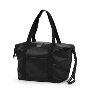 Sac à langer souple brillant - black