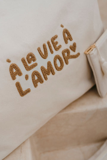 Sac cabas XL à la vie à l’amor ❤️❤️