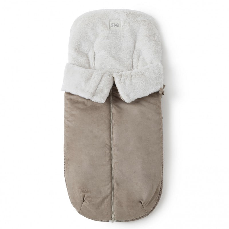 Chancelière poussette suede