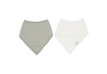 Bavoir bandana gaze de coton