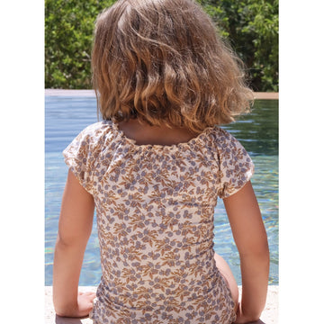 Maillot de bain collette orangerie blue (liste Marie et Charles )