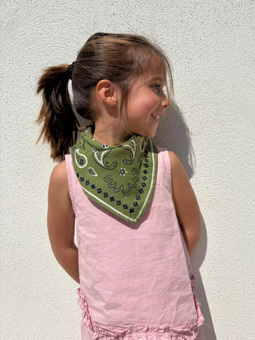 Foulard Oscar- bandana kaki