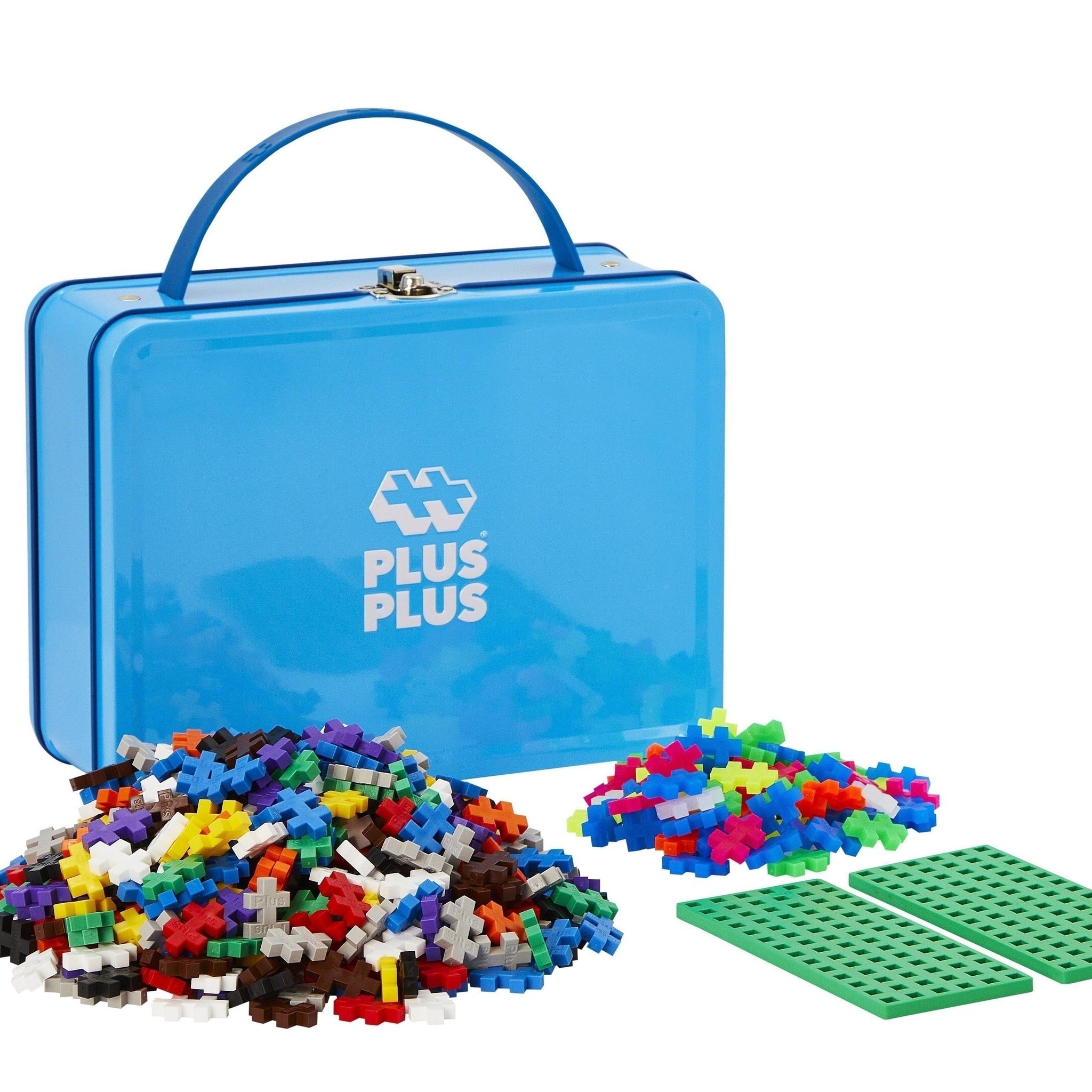 Valisette Métal 600 Pièces - Jeu De Construction - PLUS PLUS