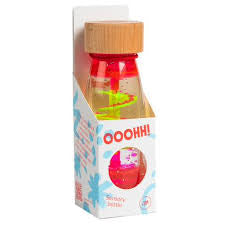 Bouteille sensorielle spirale