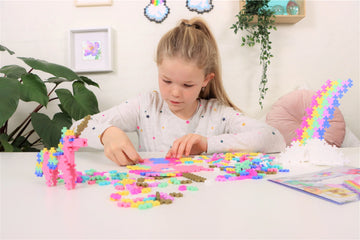 Kit Découverte Licornes 275Pcs - Jeu Construction PLUS PLUS