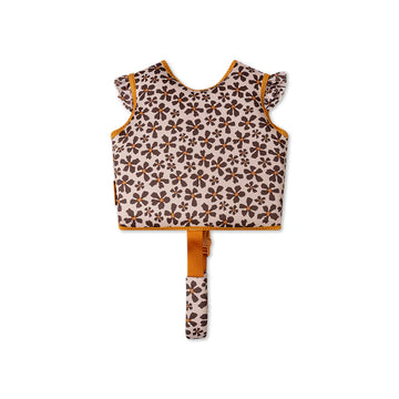 Gilet de bain à fleurs 2-3 ans