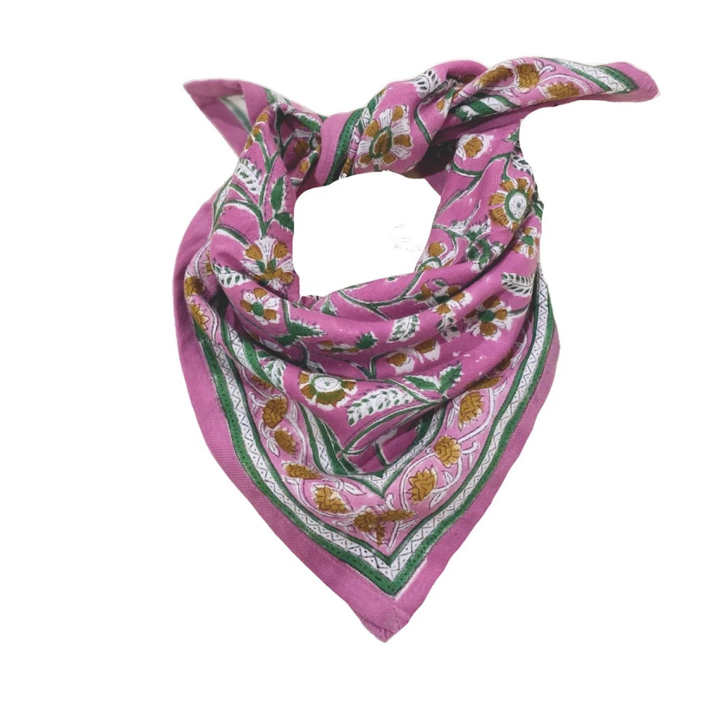 Foulards Delhi cerisier
