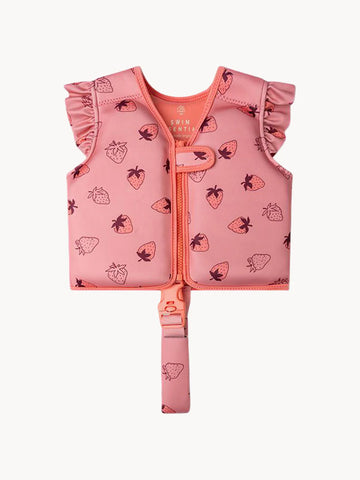 Gilet de bain fraises 1-2 ans