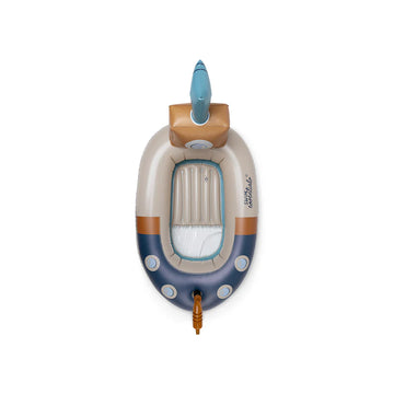 Bateau gonflable sous marin