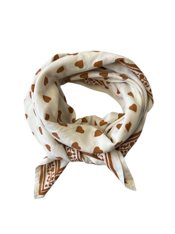 Foulard zèbre 100x100 cm