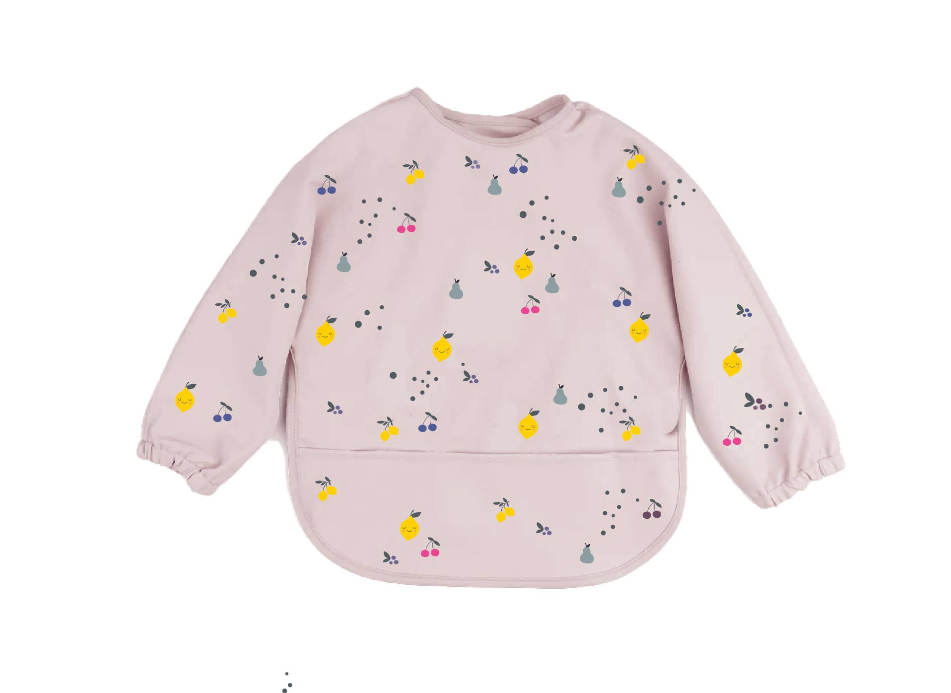 Bavoir à manches longues pour bébé Fruity