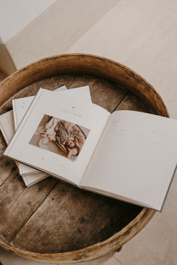Livre de naissance velours