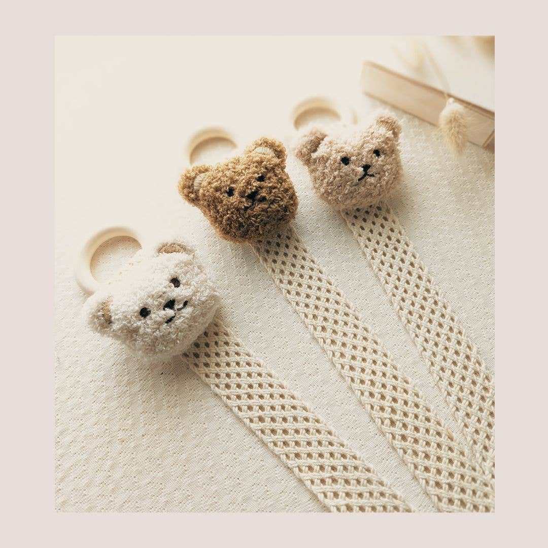 Porte barrettes mural oursons