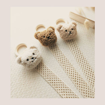 Porte barrettes mural oursons