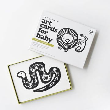 Cartes d'art pour bébé - Animaux de la jungle