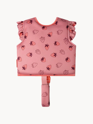 Gilet de bain fraises 1-2 ans