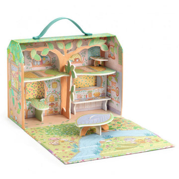 Maison des bois de Sylvia et Fox Djeco