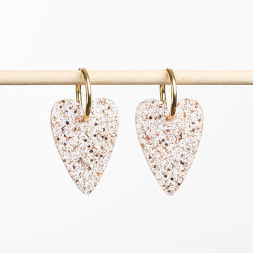 Créoles Coeur Ivoire champagne