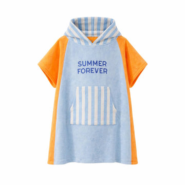 Poncho de bain enfant en éponge