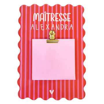 Support à notes Formidable Maitresse