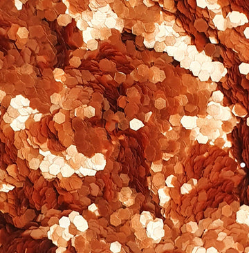 Paillettes Pure Cuivre Grosses