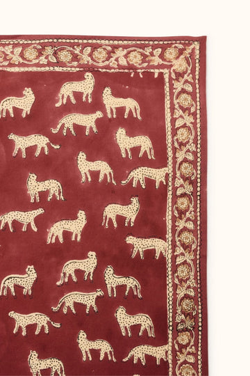 Foulard manika Bengale Dalhia petit format