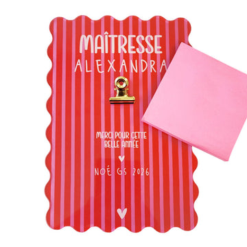 Support à notes Formidable Maitresse