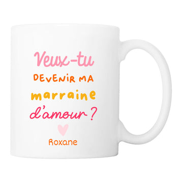Mug personnalisé à message