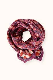 Foulard Manika Cactus cherry