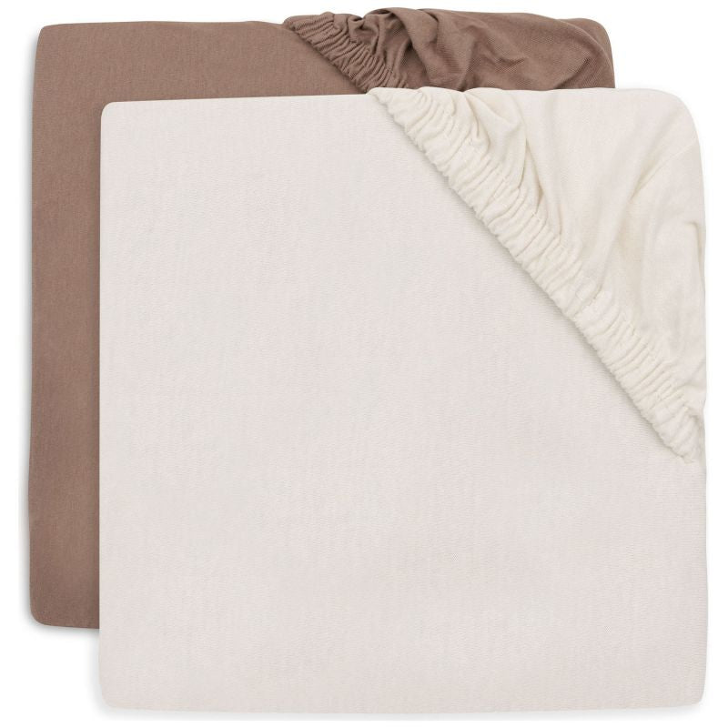 Lot de 2 draps housses lit bébé